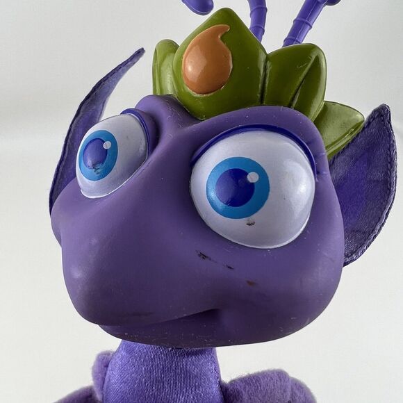 MATTEL Bugs Life Princess Atta Ant Plush Stuffed Toy VTG 90s Disney Pixar 1998 - Picture 3 of 9